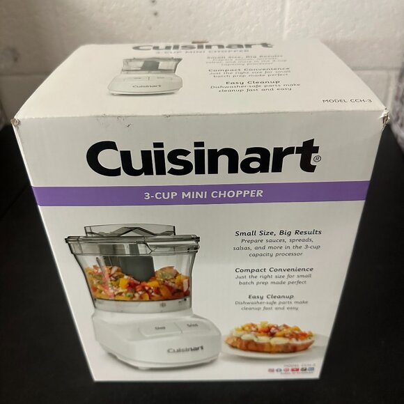 Cuisinart Core 3 Cup Mini Chopper CCH-3 - Picture 1 of 4